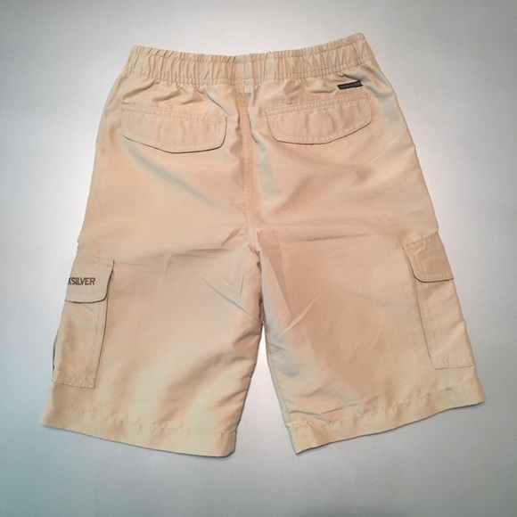 Quiksilver Elastic Waist Cargo Shorts - Picture 2 of 4